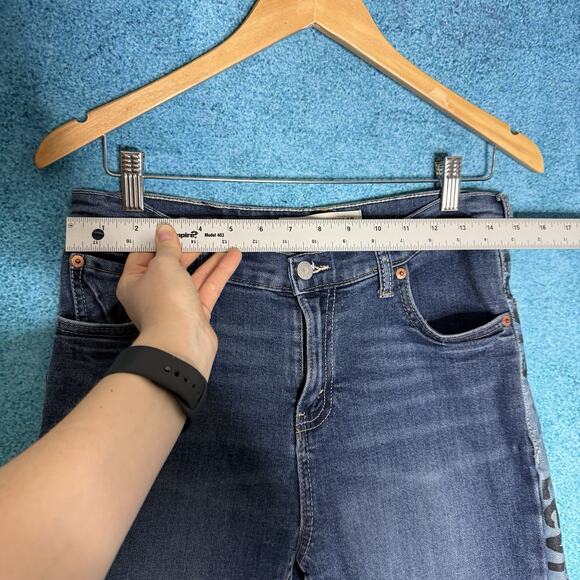 Levi's 502 Regular Taper Big Boy's Blue Jeans 20 Regular 30W 30L - Picture 4 of 16